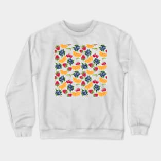 berries pattern Crewneck Sweatshirt